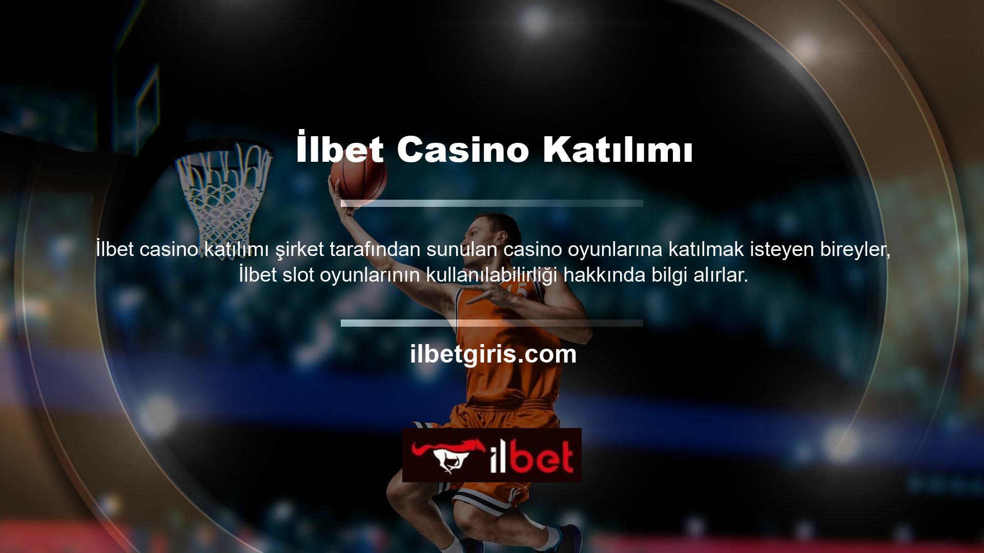 Çok çeşitli oyunları sergileyen bir organizasyon olan İlbet slot oyunları için bol miktarda rezerv var